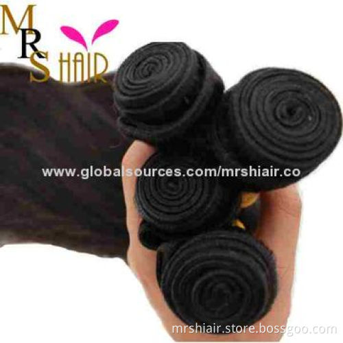24-inch 6A Grade No Shedding No Tangle Malaysian Virgin Hair Weave